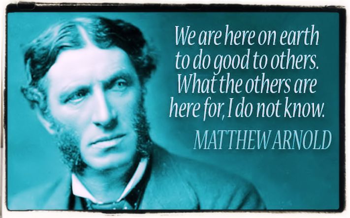 Matthew Arnold On Poetry