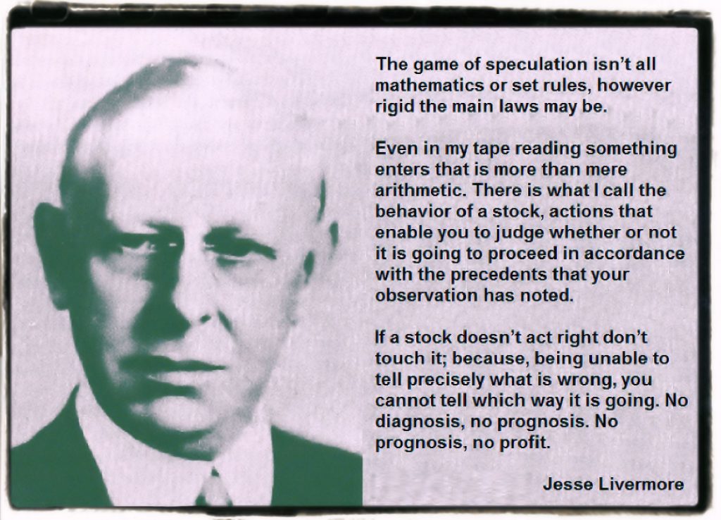 Jesse Livermore and the game of speculation