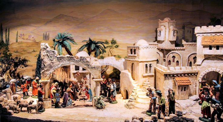Christmas in Italy nativity scene