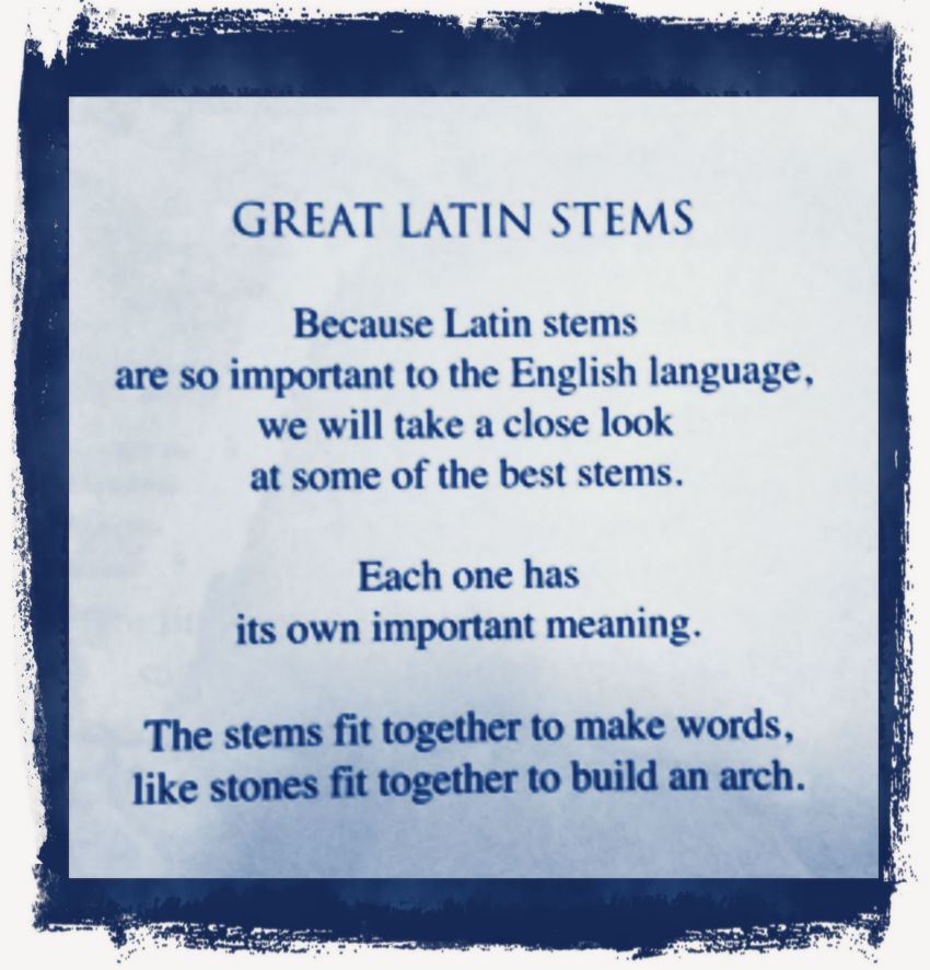 Latin influence on English