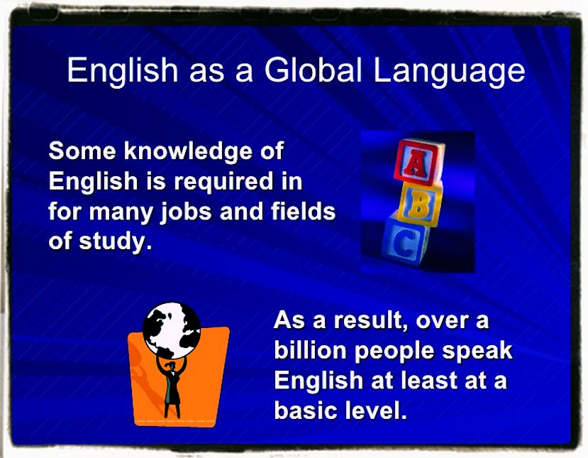 English as a very useful world language