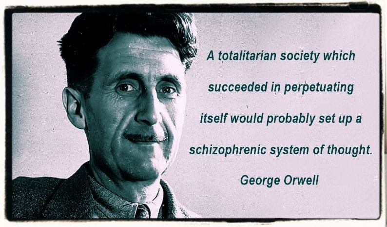 George Orwell thoughts on writing and politics