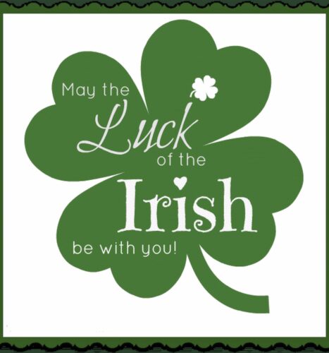 The luck of the Irish