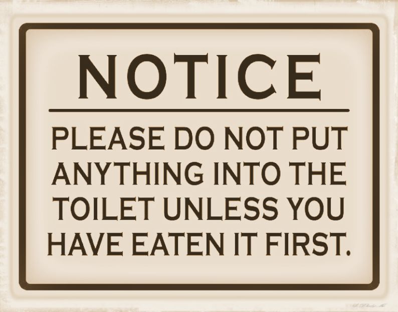 Funny and crazy notices in English