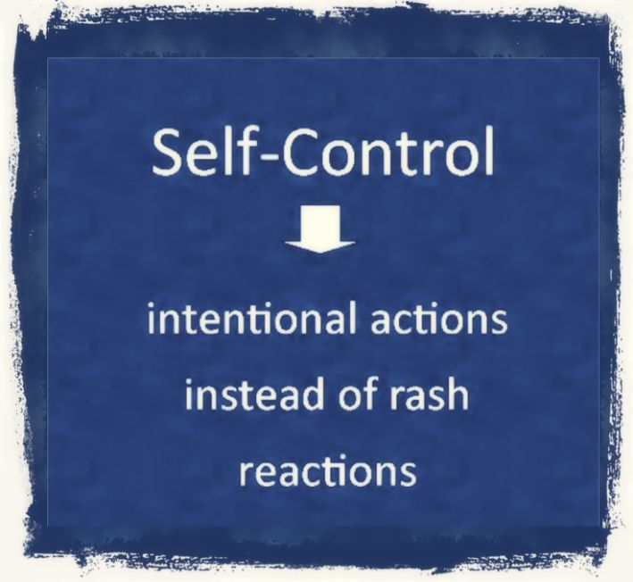 Importance of self-control