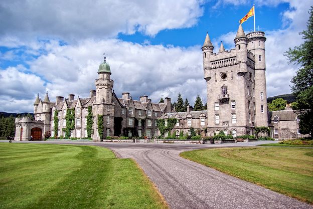 Balmoral Castle in Scotland