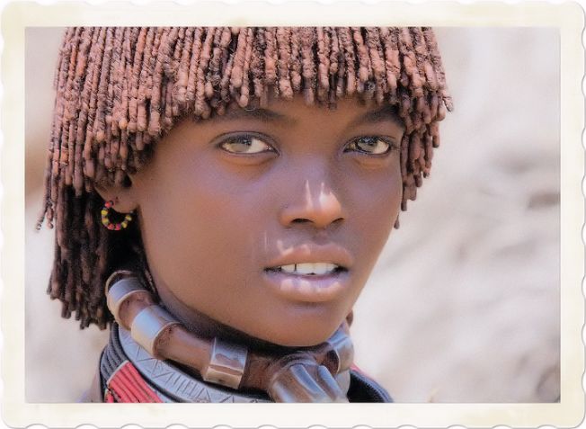 An African girl