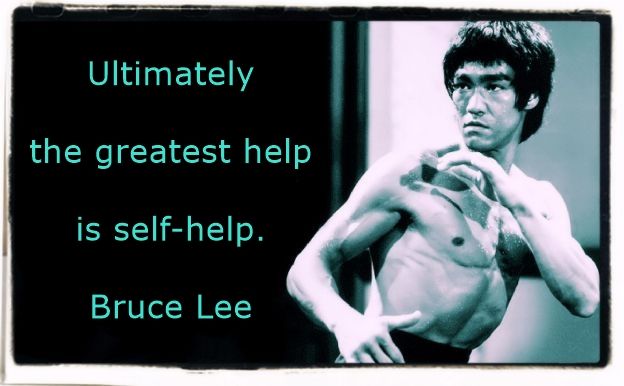 Bruce Lee self-help quote