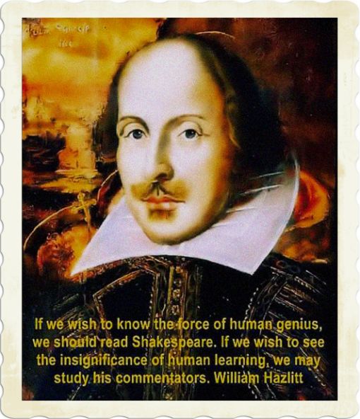 William Shakespeare literary greatness