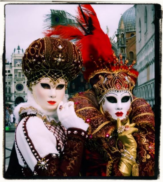 Venice Carnival in Italy