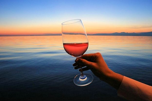 Italian Garda lake wine