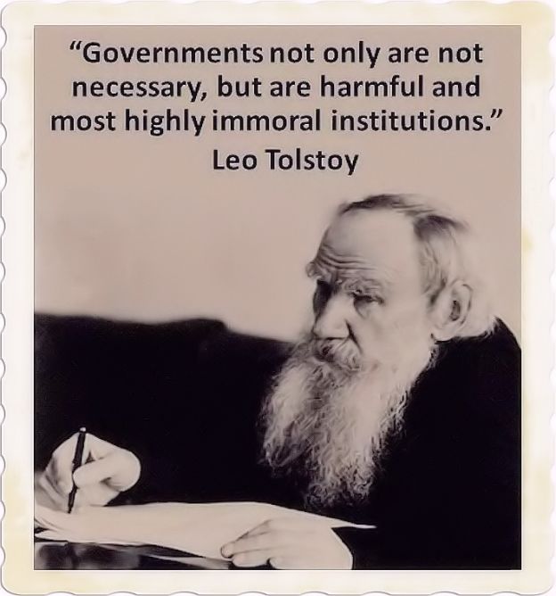 Governments quote by Tolstoy