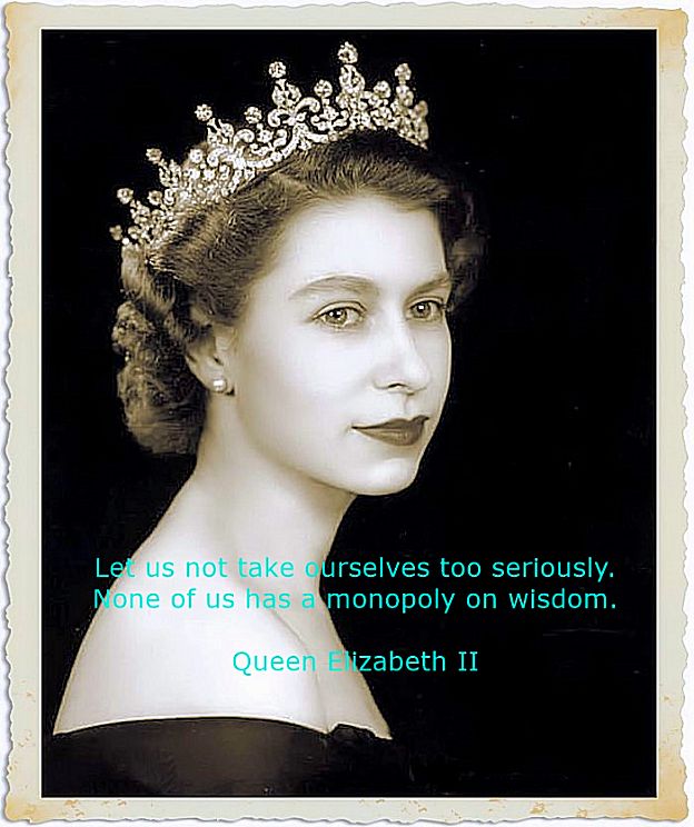 Queen Elizabeth II on wisdom