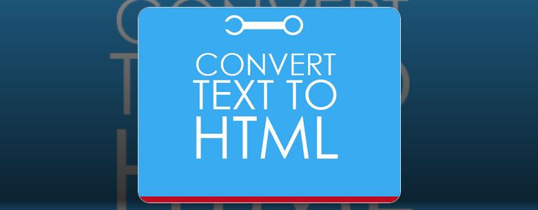 Text to Html converter
