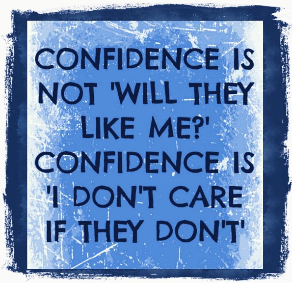 Self-confidence quote