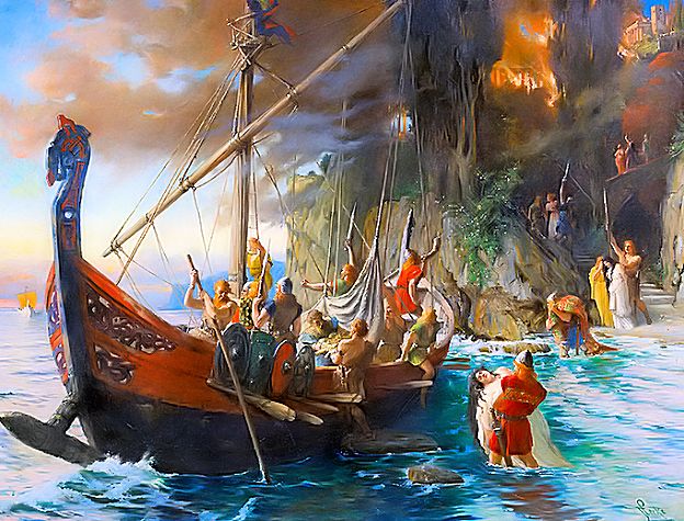 First Viking invasion