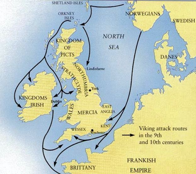 Vikings invasion of Britain
